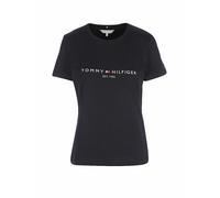 Tommy Hilfiger T-shirt Heritage femme col rond coupe régulière Desert Sky L
