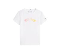 TOMMY HILFIGER T-Shirt curry / rose / rose / blanc, Taille 152