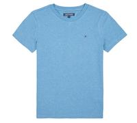 Tommy Hilfiger T-shirt manches courtes col ras-du-cou garçon bleu (Dark Allure Heather) 10 ans