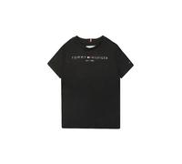 Tommy Hilfiger T-shirt Essential Tee manches courtes col ras-du-cou enfant unisexe 10 ans noir
