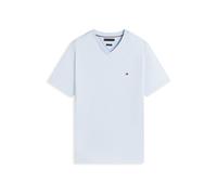 Tommy Hilfiger T-Shirt Essential à col en V pour Homme, Mw0Mw39249, Bleu, M