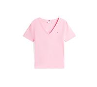 TOMMY HILFIGER T-shirt 'Flag Embroidery Slim' rose, Taille XL
