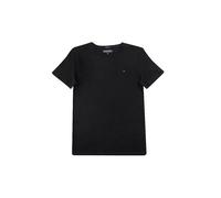 Tommy Hilfiger T-shirt Garçon Col ras-du-cou Manches courtes Noir (Meteorite) 12 ans