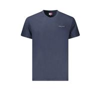 Tommy Hilfiger - T-shirt Homme Coton Bleu Écologique - Homme - Tops - Bleu - Taille: M
