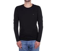 T-shirt hommes Tommy Hilfiger STRETCH SLIM FIT LONG SLEEVE TEE Marine EU XL
