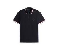 Tommy Hilfiger Cuff Interest Slim Fit Short Sleeve Polo Noir M Homme
