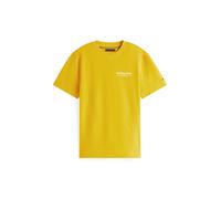 TOMMY HILFIGER T-Shirt jaune / blanc, Taille L