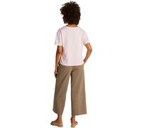 Tommy Hilfiger T-Shirt Manches Courtes Femme avec Col en V, Rose (Light Pink), XL