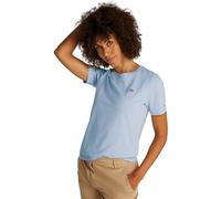 Tommy Hilfiger Contrast Flag Regular Fit Short Sleeve T-shirt Bleu S Femme