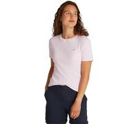 Tommy Hilfiger T-Shirt Manches Courtes Femme Slim Cody Col Ras-du-Cou, Rose (Light Pink), XXL