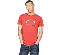 Tommy Hilfiger Men's RWB Arch GS Tee S/S T-Shirt, Terra Red, XS