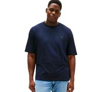 Tommy Hilfiger T-Shirt Manches Courtes Homme Core Stretch Slim Fit, Bleu (Desert Sky), 2XL