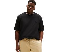 Tommy Hilfiger T-Shirt Manches Courtes Homme Core Stretch Slim Fit, Noir (Black), 5XL