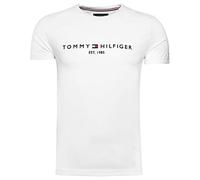 Tommy Hilfiger Logo Short Sleeve T-shirt Blanc 2XL Homme
