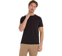 Tommy Hilfiger T-Shirt Manches Courtes Homme Essential Regular Fit Col Ras-du-Cou, Noir (Black), XXL