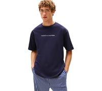 Tommy Hilfiger Cont Logo Short Sleeve T-shirt Bleu S Homme