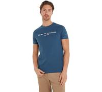 Tommy Hilfiger T-Shirt Manches Courtes Homme Slim Fit, Bleu (Aegean Sea), 3XL