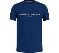 Tommy Hilfiger T-Shirt Manches Courtes Homme Slim Fit, Bleu (Anchor Blue), S
