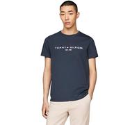 Tommy Hilfiger T-Shirt Manches Courtes Homme Slim Fit, Bleu (Military Denim), 3XL