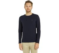 Tommy Hilfiger T-Shirt Manches Longues Homme Stretch Slim Fit Coton, Bleu (Desert Sky), M