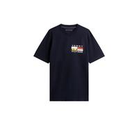 Tommy Hilfiger Colour Flag Short Sleeve T-shirt Bleu M Homme