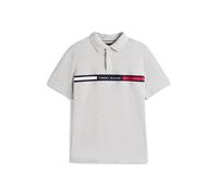 Tommy Hilfiger Polo Manches Courtes Homme Chest Insert Regular Fit, Gris (Light Grey Heather), L