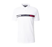 Tommy Hilfiger Polo Manches Courtes Homme Chest Insert Regular Fit, Blanc (White), M