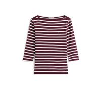 TOMMY HILFIGER T-shirt 'NEW CODY' bordeaux / blanc, Taille L