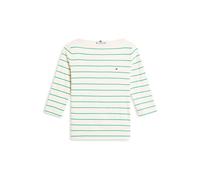 TOMMY HILFIGER T-shirt 'NEW CODY' vert / blanc, Taille XS-S