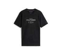 TOMMY HILFIGER T-Shirt noir / blanc, Taille M