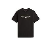 TOMMY HILFIGER T-Shirt noir / blanc, Taille S