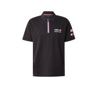 TOMMY HILFIGER T-Shirt noir / blanc, Taille S