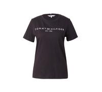 TOMMY HILFIGER T-shirt noir / blanc, Taille XXS