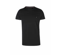 Tommy Hilfiger T-Shirt Manches Courtes Homme Core Stretch Slim Fit, Noir (Black), 3XL