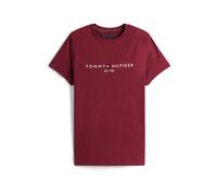 TOMMY HILFIGER T-Shirt rouge carmin / blanc, Taille S