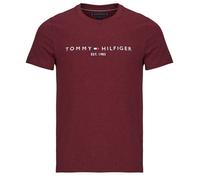 TOMMY HILFIGER T-Shirt rouge carmin / blanc, Taille M