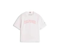 TOMMY HILFIGER T-Shirt 'Varsity' rouge clair / blanc, Taille 128