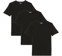 Tommy Hilfiger Um0um03137 Short Sleeve Base Layer 3 Units Noir 2XL Homme