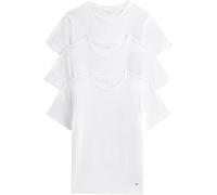 Tommy Hilfiger Lot de 3 T-shirts Um0um03138 – Manches courtes Stretch Blanc XXL Homme