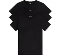 Tommy Hilfiger Um0um03138 Short Sleeve Base Layer 3 Units Noir M Homme