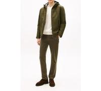 Tommy Hilfiger Veste Coupe-Vent Homme Tech Hooded Short Déperlante, Vert (Huntsman Green), L
