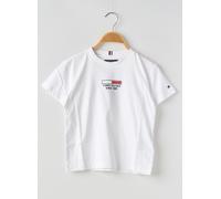 tommy hilfiger tee-shirts et débardeurs garçon de couleur blanc 4 A