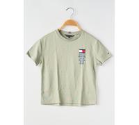 tommy hilfiger tee-shirts et débardeurs garçon de couleur vert 12 A