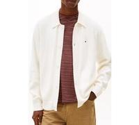 Tommy Hilfiger Textured Polo Cardigan Ivory Petal Taille: S | Cardigans Outlet | Homme | Blanche