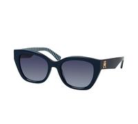 Tommy Hilfiger TH 1980/S S6F, Lunettes de soleil, Papillon, Femme, Bleu