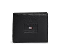 Tommy Hilfiger TH Casual Flag Mini Portefeuille Pliant Homme, Noir, OS
