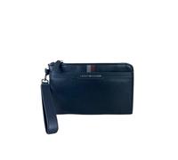 Tommy Hilfiger - Th Casual Leather Pouch - Homme - Accessoires - Bleu - Taille: ONE Size