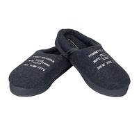 Tommy Hilfiger TH chaussons pour hommes, chaussons avec semelle rigide antidérapante et rembourrage en fourrure article XM0XM02604, DW5 Desert sky, 41