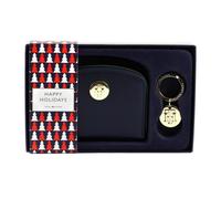 TOMMY HILFIGER TH Chic Med Wallet And Charm GP Space Blue [192229] - porte-monnaie porte monnaie