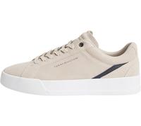 Tommy Hilfiger Homme Th Court Premium Suede Fm0fm05880 Bas, Khaki (Classic Stone), 41 EU